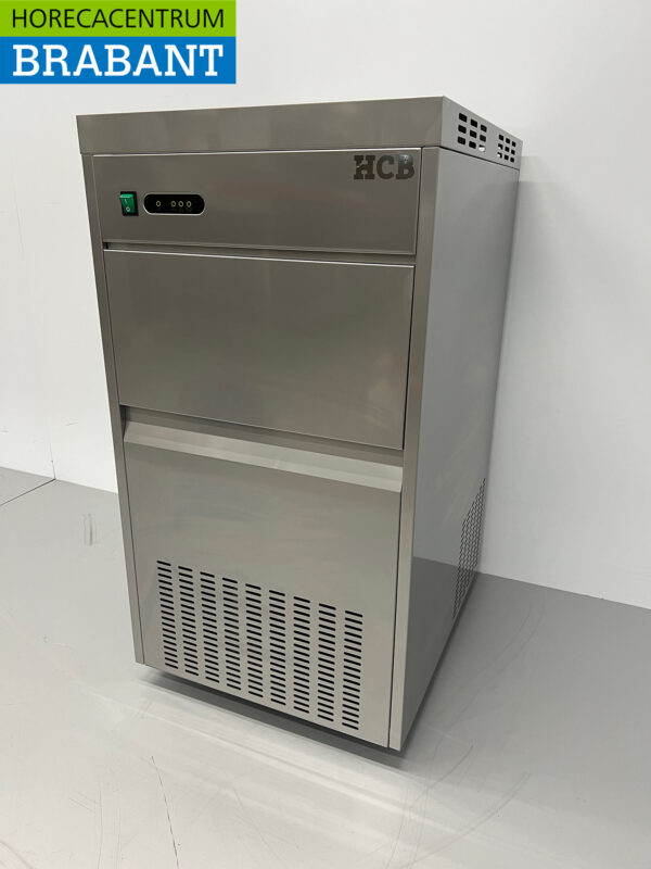 HCB RVS Machine à glace pilée Glace pilée 100 kg par jour 230V Horeca – Image 3