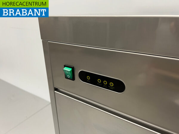 HCB RVS Machine à glace pilée Glace pilée 100 kg par jour 230V Horeca – Image 4