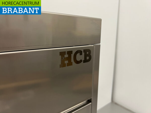 HCB RVS Machine à glace pilée Glace pilée 100 kg par jour 230V Horeca – Image 5