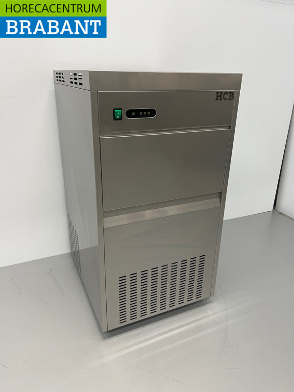 HCB RVS Machine à glace pilée Glace pilée 150 kg par jour 230V Horeca – Image 2