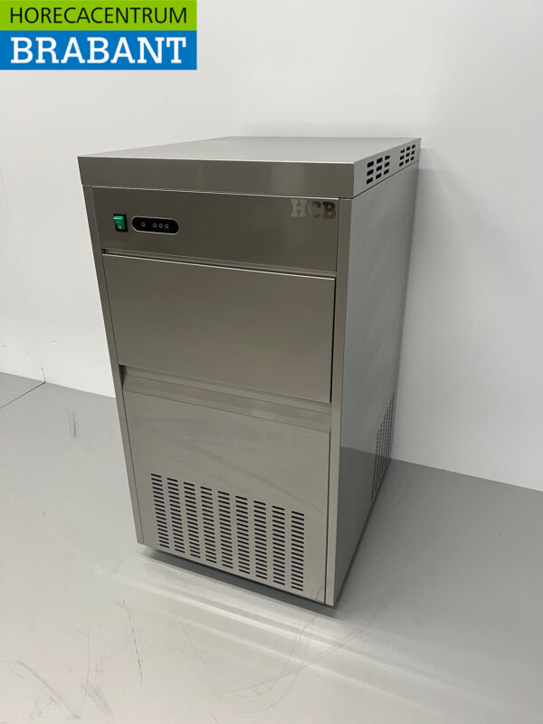 HCB RVS Machine à glace pilée Glace pilée 150 kg par jour 230V Horeca – Image 3