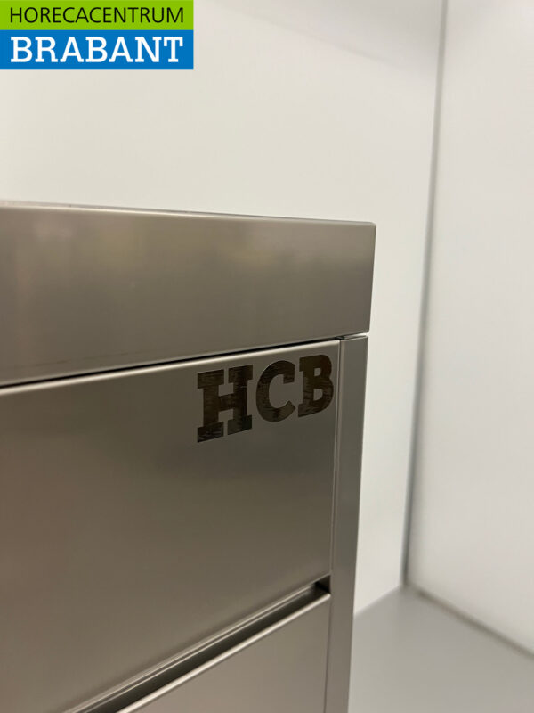 HCB RVS Machine à glace pilée Glace pilée 150 kg par jour 230V Horeca – Image 5