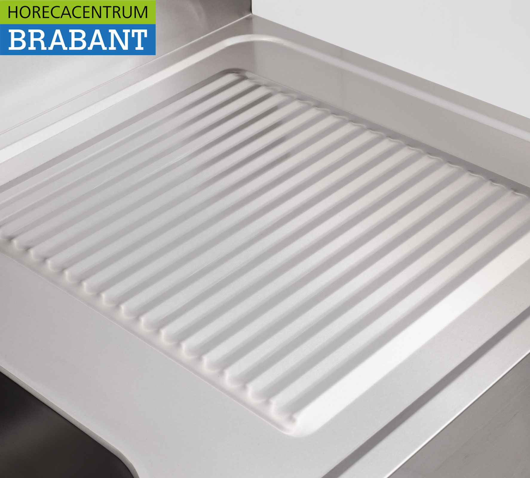 Evier en acier inoxydable 120 x 60 cm Horeca – Image 5