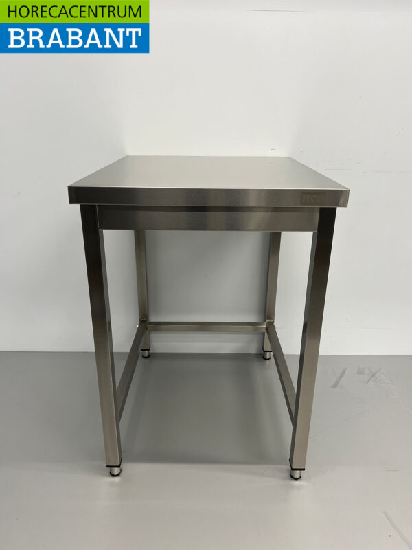 Table de travail HCB en acier inoxydable Basic-line 60 x 70 x 85 cm Restauration