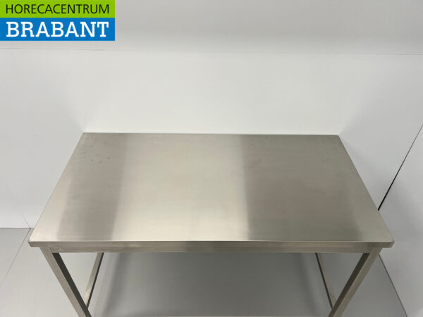 Table de travail en acier inoxydable Basic-line 140 x 70 x 85 cm Restauration – Image 4