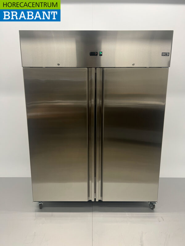 Acier inoxydable Réfrigérateur 2 portes Monobloc 1350 litres 230V Horeca