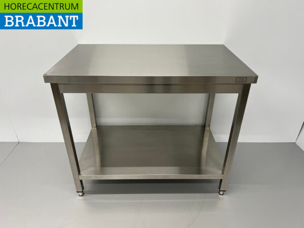 Table de travail HCB en acier inoxydable Basic-line 100 x 60 x 85 cm Restauration