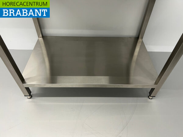 Table de travail HCB en acier inoxydable Basic-line 100 x 60 x 85 cm Restauration – Image 4
