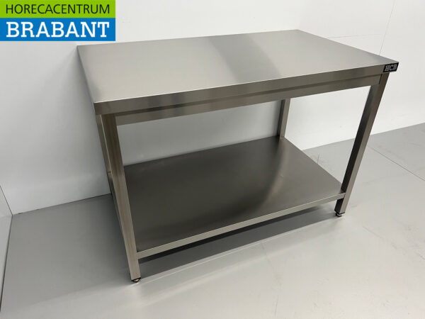 Table de travail en acier inoxydable Premium-line 120 x 70 x 85 cm Restauration – Image 3