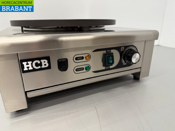 Crêpière en acier inoxydable Plaque à crêpes 230V Horeca – Image 5