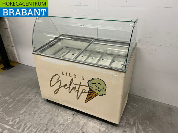 Mobile Combisteel Java Scoop vitrine à glace 8 plateaux 230V Horeca – Image 2