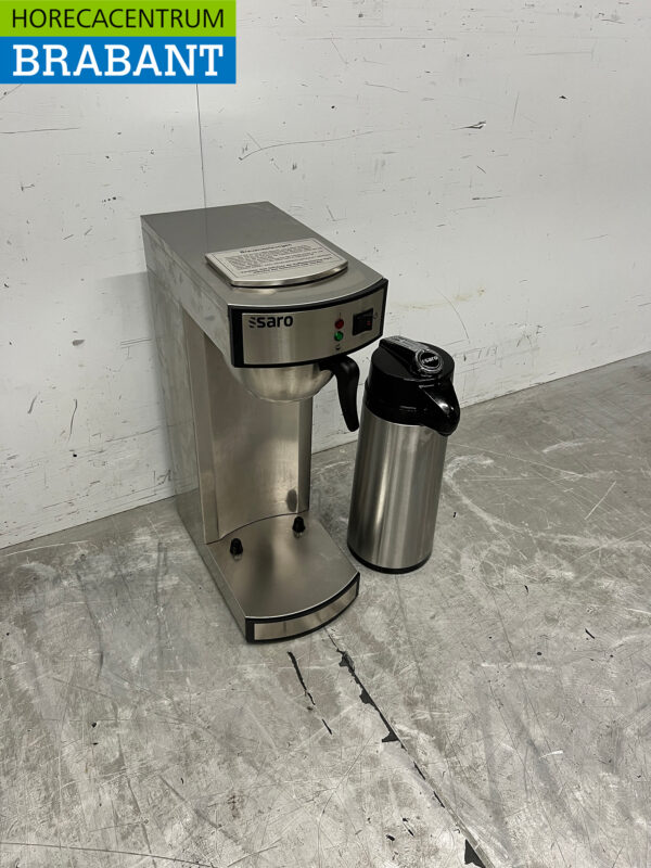 Cafetière Saro en acier inoxydable avec thermos 2,2 litres 230V Horeca – Image 3