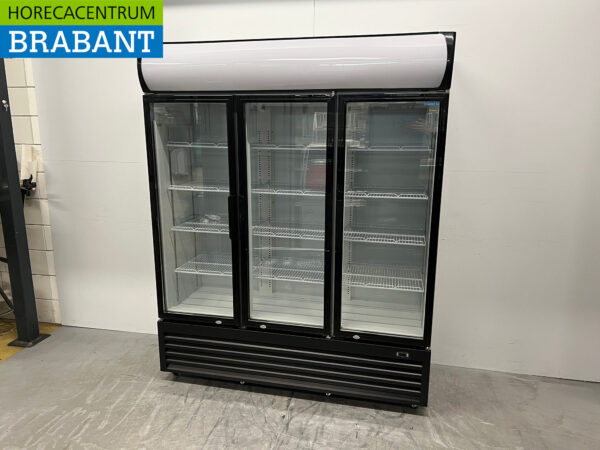 Saro Réfrigérateur 3 portes vitrées 1065 litres 230V Horeca