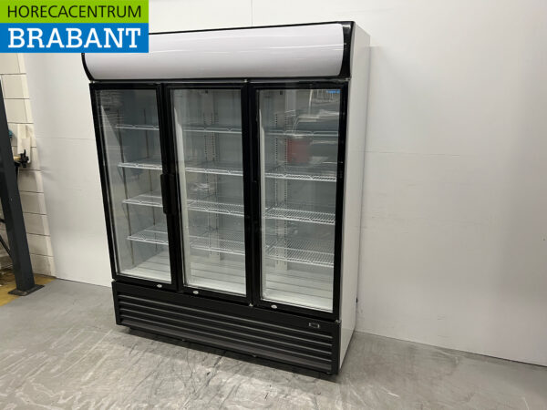 Saro Réfrigérateur 3 portes vitrées 1065 litres 230V Horeca – Image 2