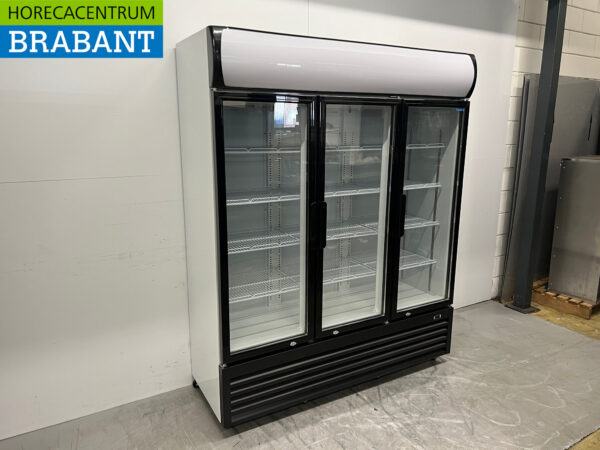 Saro Réfrigérateur 3 portes vitrées 1065 litres 230V Horeca – Image 3