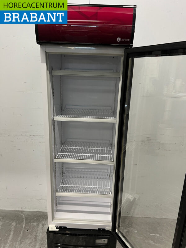 Zorro Réfrigérateur à porte vitrée 282 litres 230V Horeca – Image 4