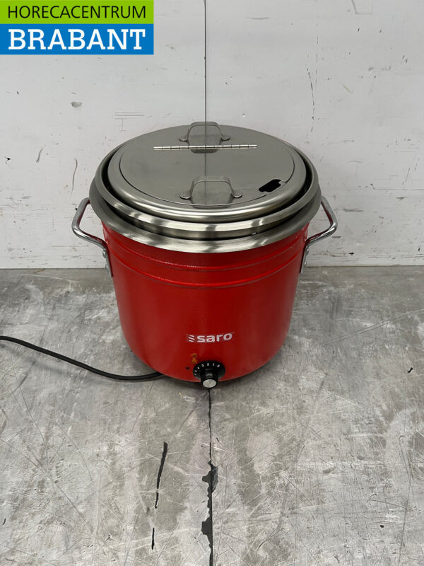 Saro Retro Bouilloire Rouge 11 litres 230V Restauration