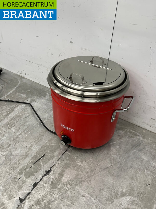 Saro Retro Bouilloire Rouge 11 litres 230V Restauration – Image 2