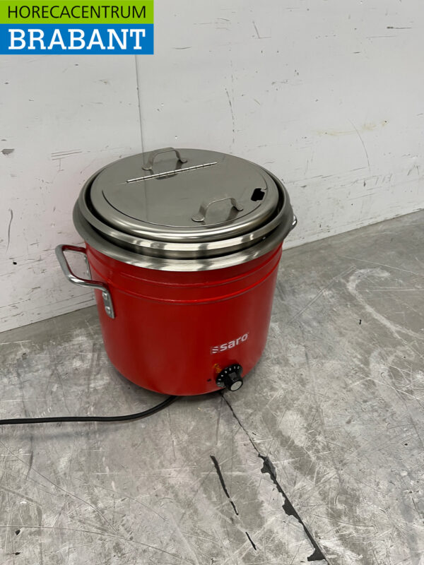 Saro Retro Bouilloire Rouge 11 litres 230V Restauration – Image 3