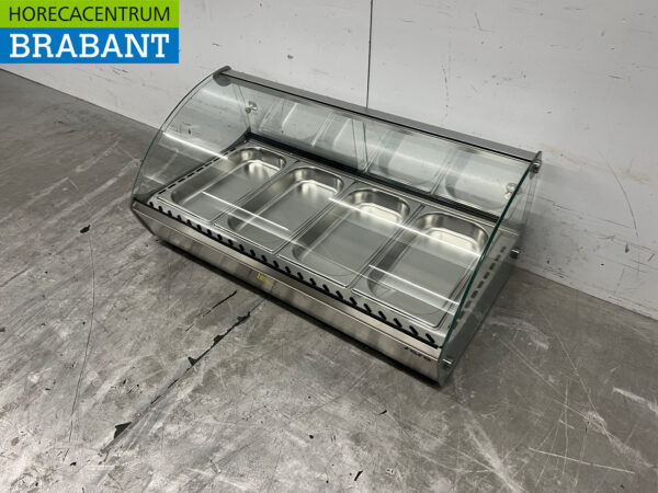 Vitrine Saro en acier inoxydable 46 litres 230V Horeca – Image 2