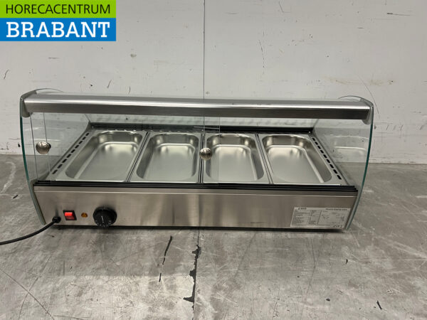 Vitrine Saro en acier inoxydable 46 litres 230V Horeca – Image 5