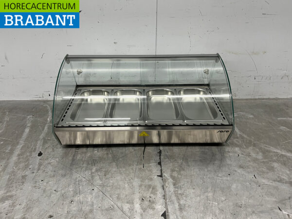 Vitrine Saro en acier inoxydable 46 litres 230V Horeca