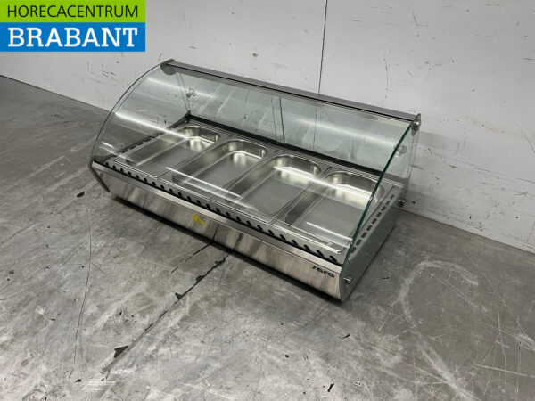 Vitrine Saro en acier inoxydable 46 litres 230V Horeca – Image 2