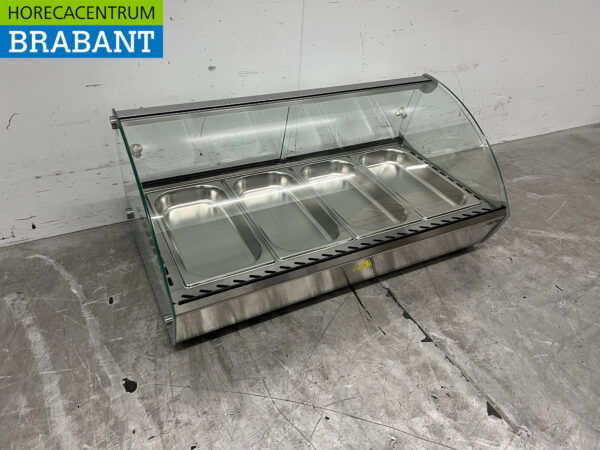 Vitrine Saro en acier inoxydable 46 litres 230V Horeca – Image 3