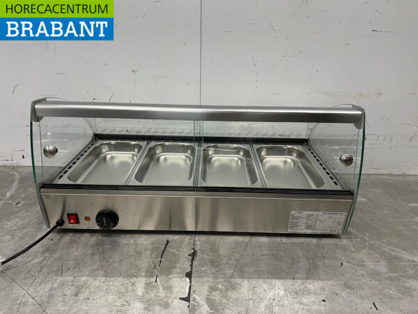 Vitrine Saro en acier inoxydable 46 litres 230V Horeca – Image 4