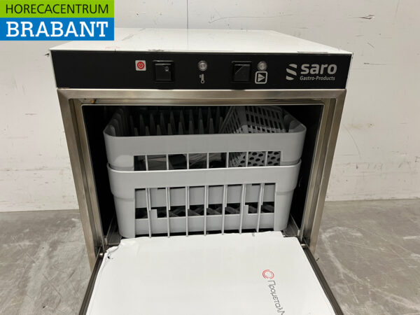 Lave-linge Saro Glass en acier inoxydable 230V Horeca – Image 4