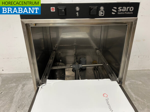 Lave-linge Saro Glass en acier inoxydable 230V Horeca – Image 5