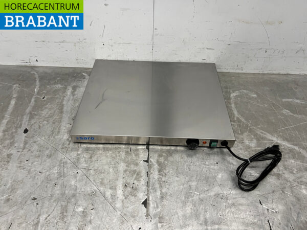 Plaque chauffante Saro en acier inoxydable 230V Restauration
