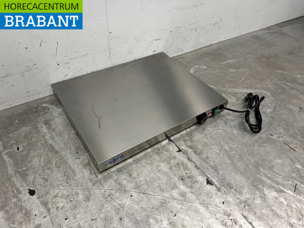 Plaque chauffante Saro en acier inoxydable 230V Restauration – Image 3