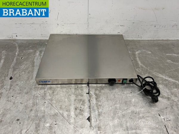 Plaque chauffante Saro en acier inoxydable 230V Restauration