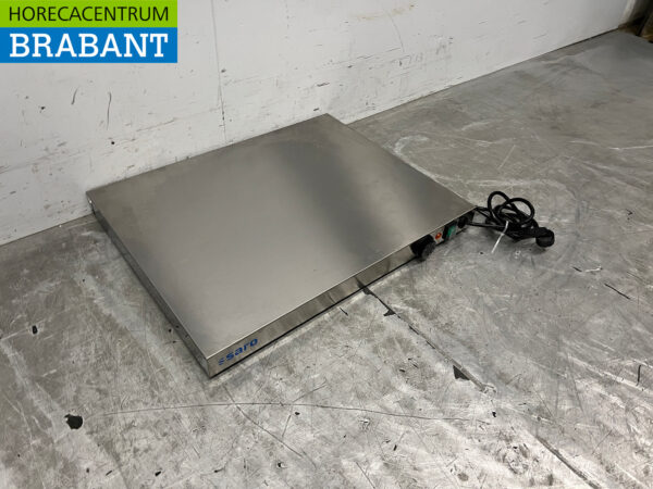 Plaque chauffante Saro en acier inoxydable 230V Restauration – Image 3