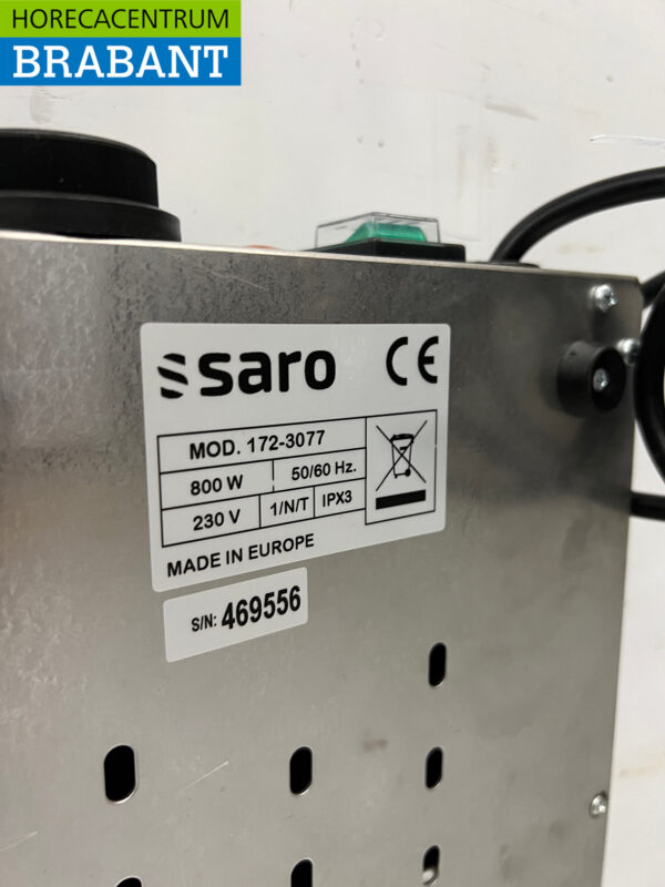 Plaque chauffante Saro en acier inoxydable 230V Restauration – Image 4