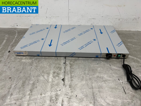 Plaque chauffante Saro en acier inoxydable 230V Restauration