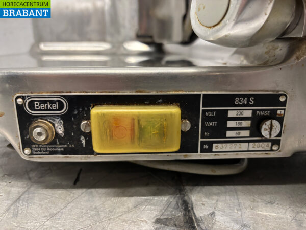 Berkel 834 S Trancheur de viande Machine à découper 230V Restauration Boucherie – Image 4