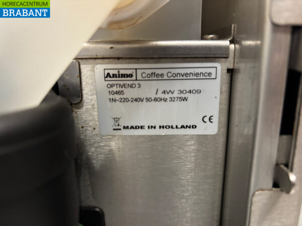 Animo Optivend 3 Machine à café 230V Horeca – Image 6