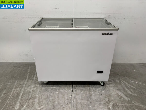 Cooldura Congélateur avec couvercles coulissants en verre 314 litres 230V Horeca