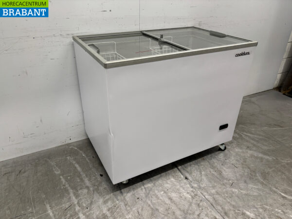 Cooldura Congélateur avec couvercles coulissants en verre 314 litres 230V Horeca – Image 2