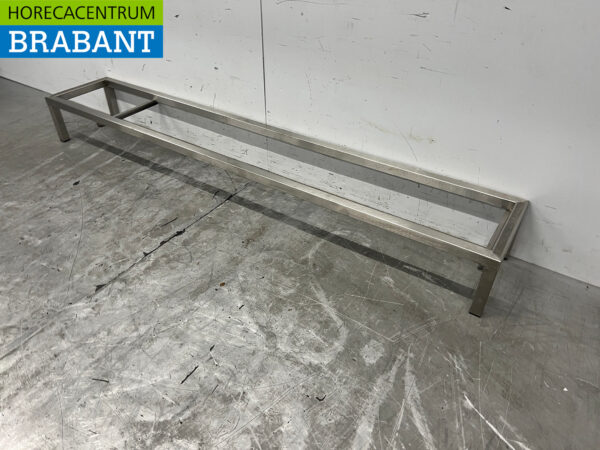 Pont Etagère en acier inoxydable 180 x 30 x 19,5 cm Restauration – Image 2