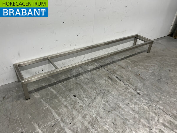 Pont Etagère en acier inoxydable 180 x 30 x 19,5 cm Restauration – Image 3
