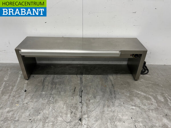 Pont chauffant en acier inoxydable 120 cm 230V Restauration