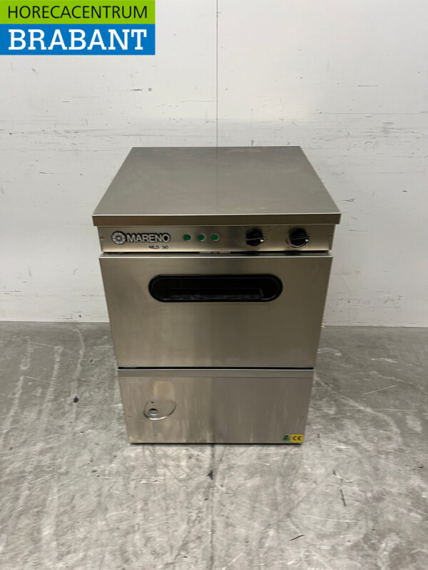 Lave-vaisselle Mareno en acier inoxydable 400V Restauration