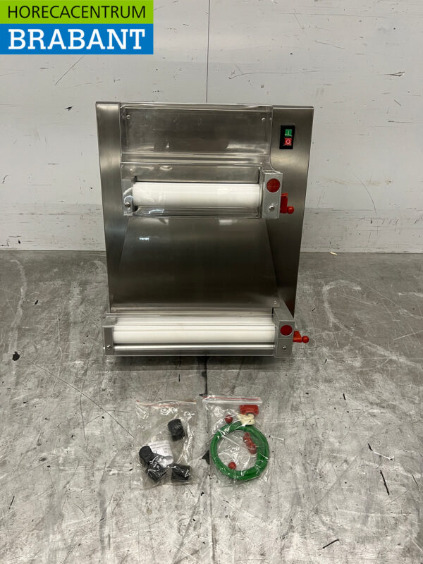 Rouleau à pâte Saro en acier inoxydable Rouleaux doubles 40 cm 230V Restauration