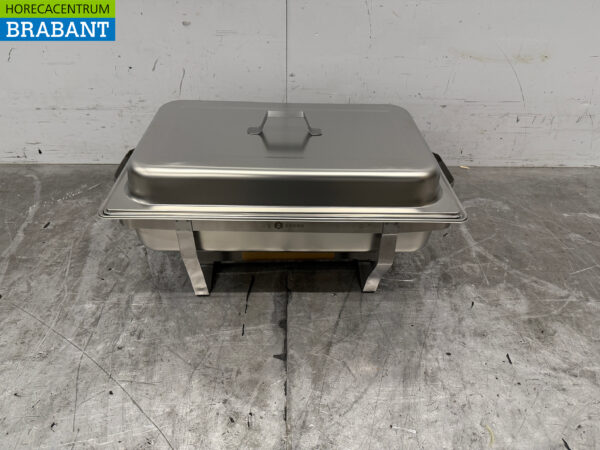 Réchaud en acier inoxydable Zorro 1/2 & 2x 1/4 GN Catering