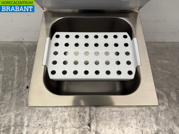 Saro en acier inoxydable Double évier Verseur d'évier combi Robinet 50.5 cm Horeca – Image 4