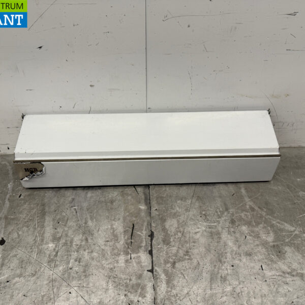 Porte-plateaux en acier inoxydable HCB GN avec couvercle 6 x 1/6 gastronorme GN 106 cm Horeca