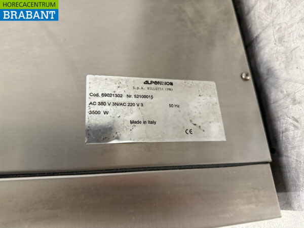 Lave-vaisselle Alpeninox en acier inoxydable 400V Horeca – Image 6